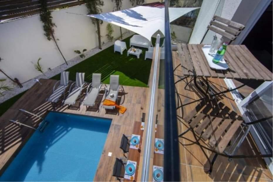 Tsokkos Family Villa - Pool Garden 2' Walk To Beach Protaras Bagian luar foto
